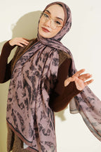 Zebra Desen Şal